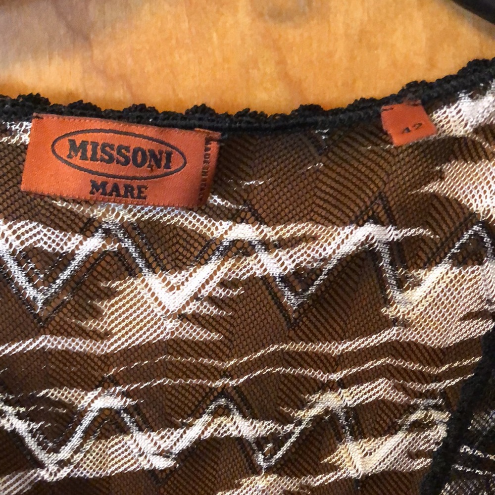 Missoni orange label beach cover up dress - Picture 2 of 6